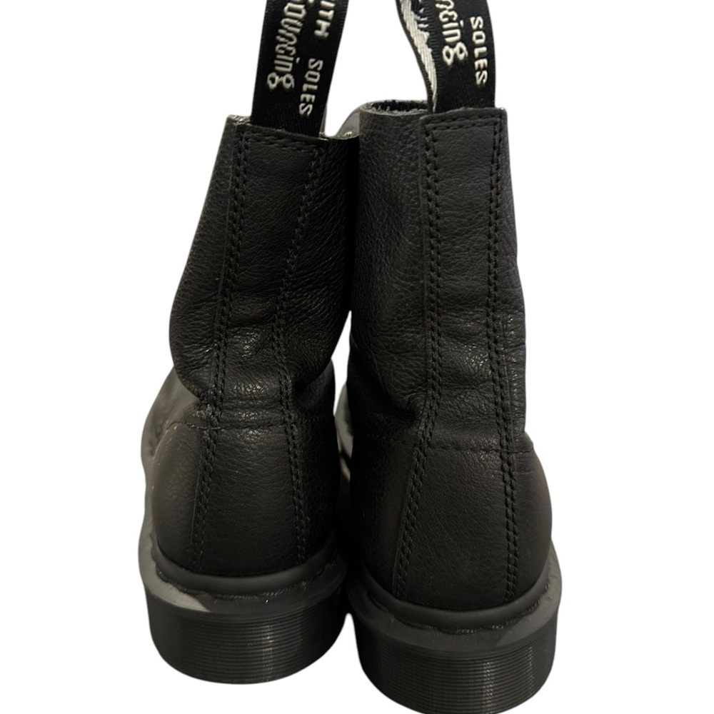 Dr. Doc Martens 1460 Pascal Mono Black Lace Up Boots 8-Hole 6 7 - Picture 7 of 12